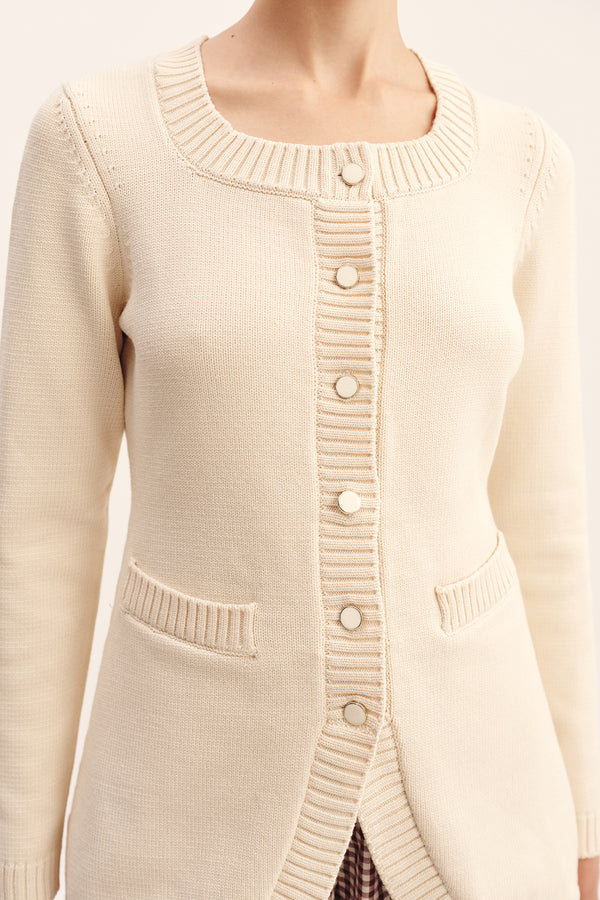 SABRINA CARDIGAN - CREAM