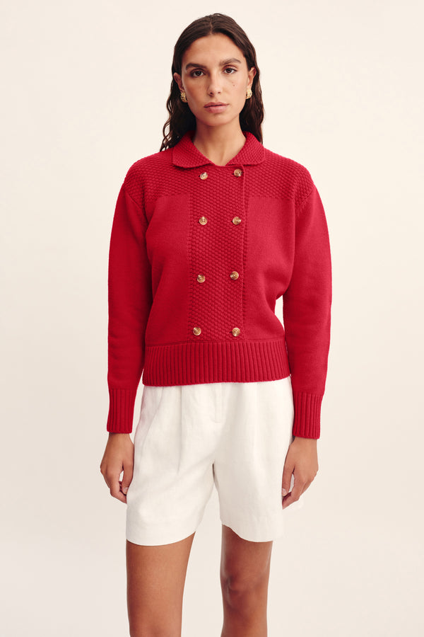 QUINN JUMPER - DRAGON FRUIT