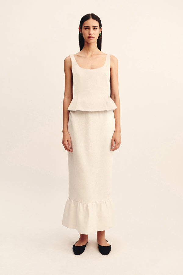ROSALIE TOP - CREAM