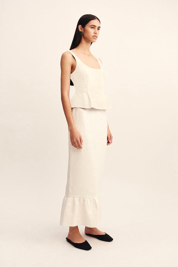 ROSALIE TOP - CREAM