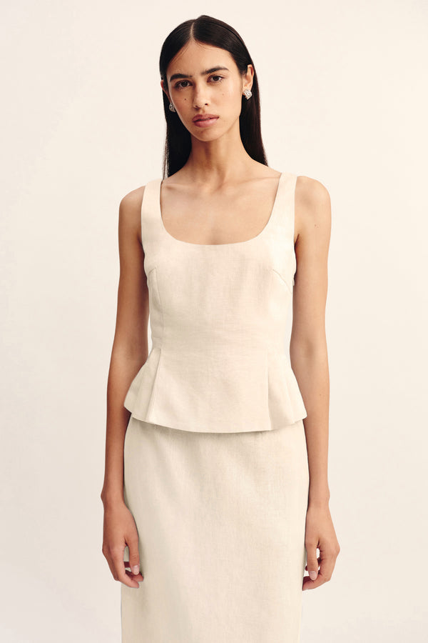 ROSALIE TOP - CREAM