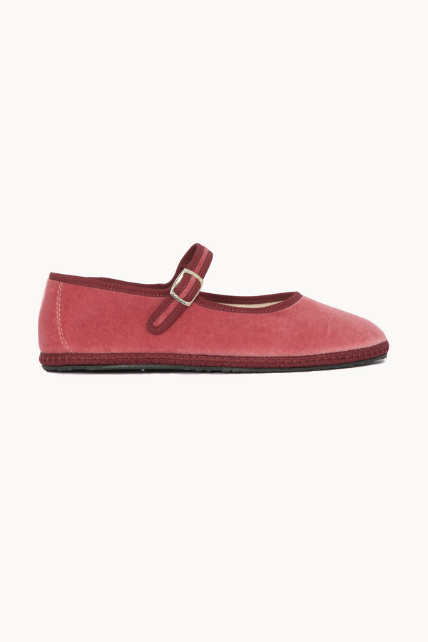Boheme Mary Jane - Rosa Bordeaux