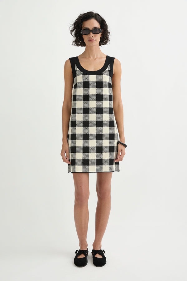 PIPPA MINI DRESS - HERITAGE PLAID
