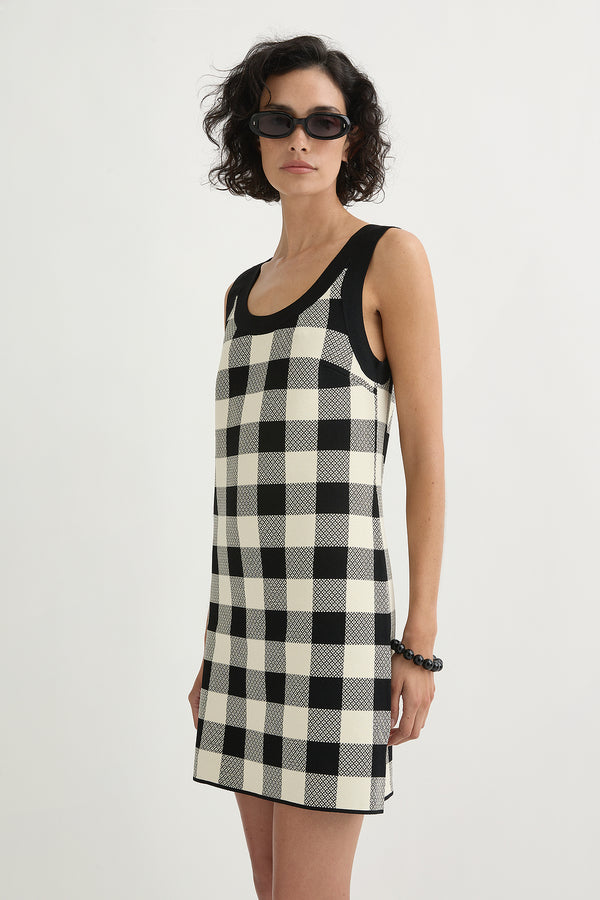 PIPPA MINI DRESS - HERITAGE PLAID