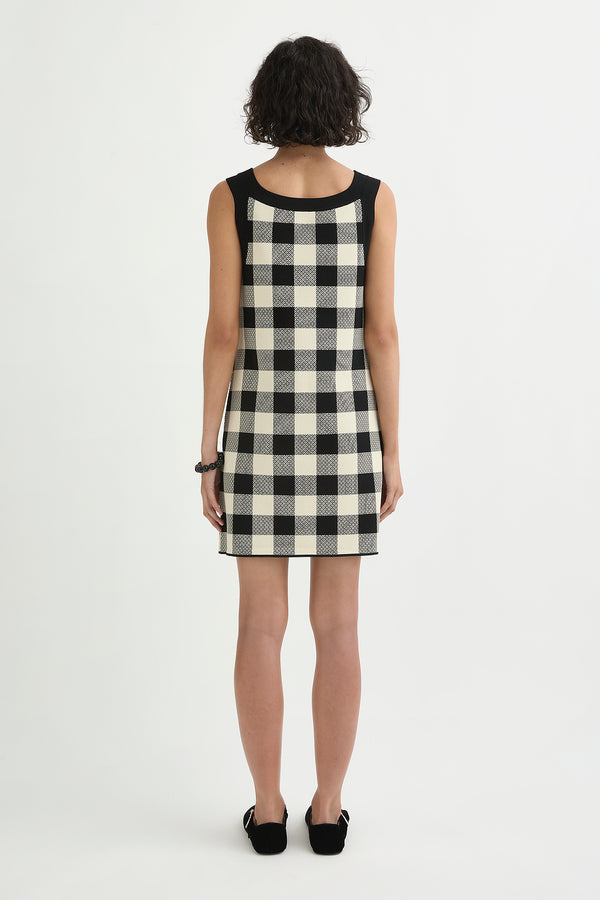 PIPPA MINI DRESS - HERITAGE PLAID