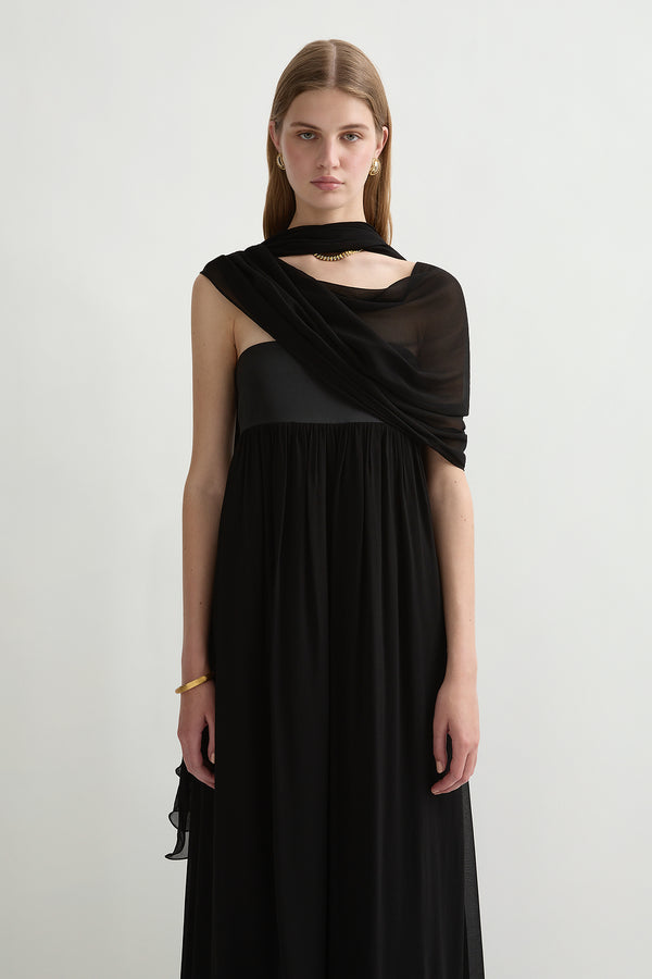 SOLENE DRESS - BLACK