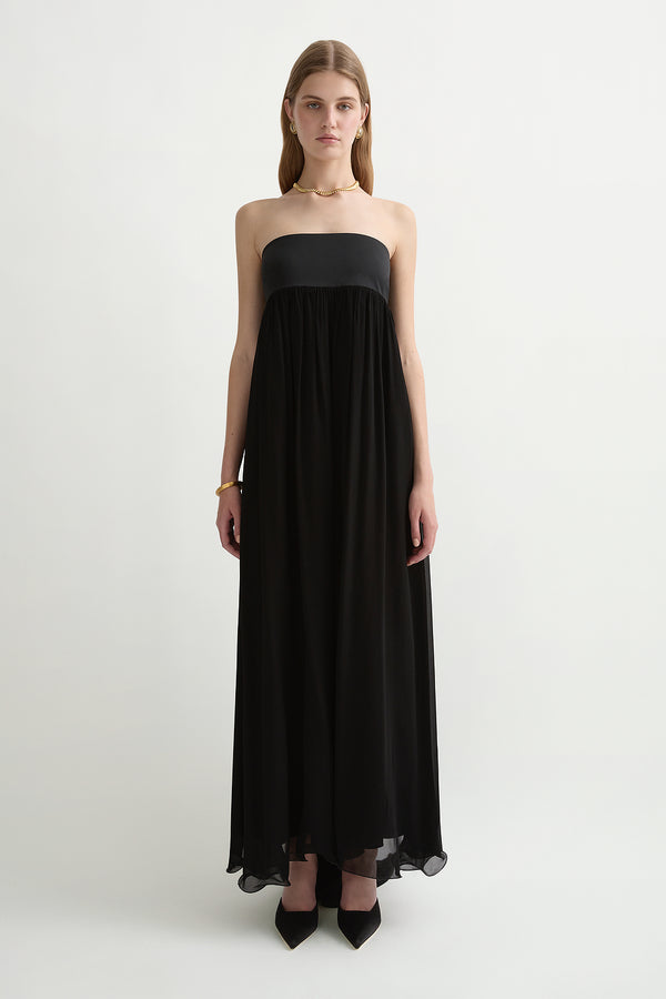 SOLENE DRESS - BLACK