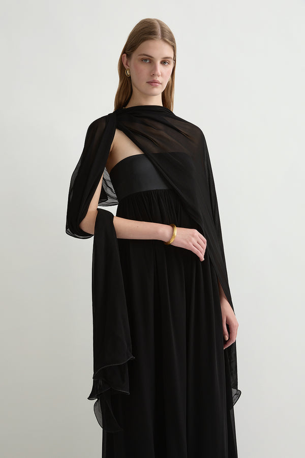 SOLENE DRESS - BLACK