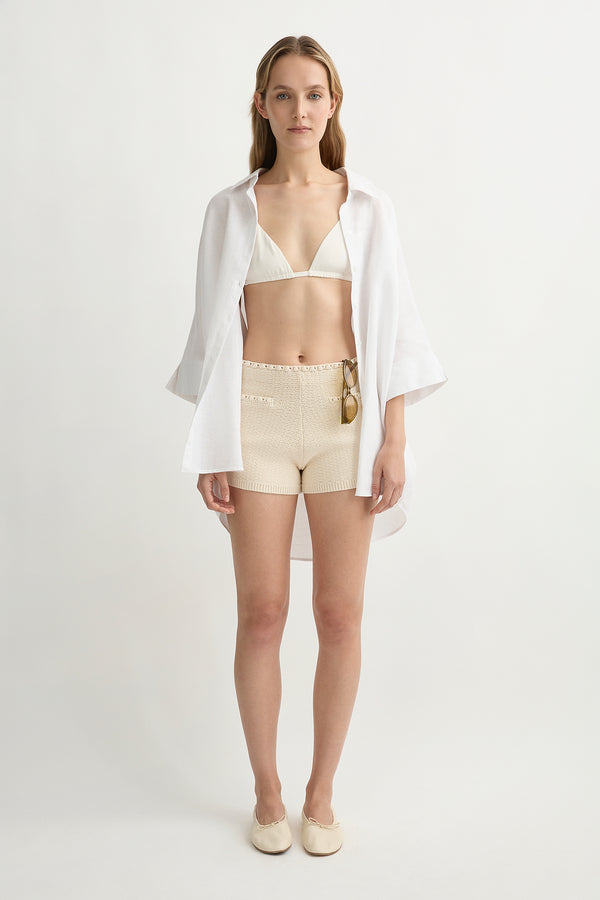 LULA SHIRT - IVORY