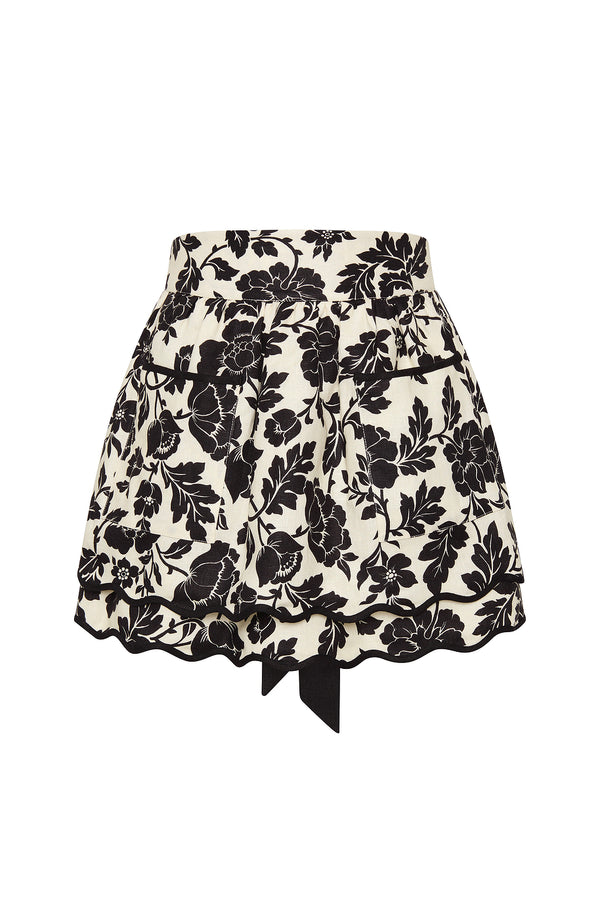 ROMEO APRON - NOIR BLOOM