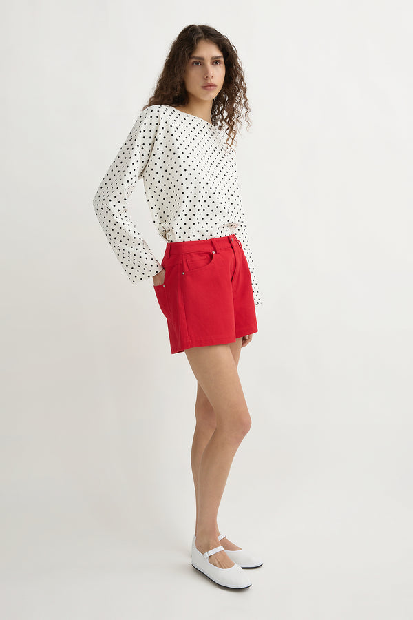 MASON SHORT - RED