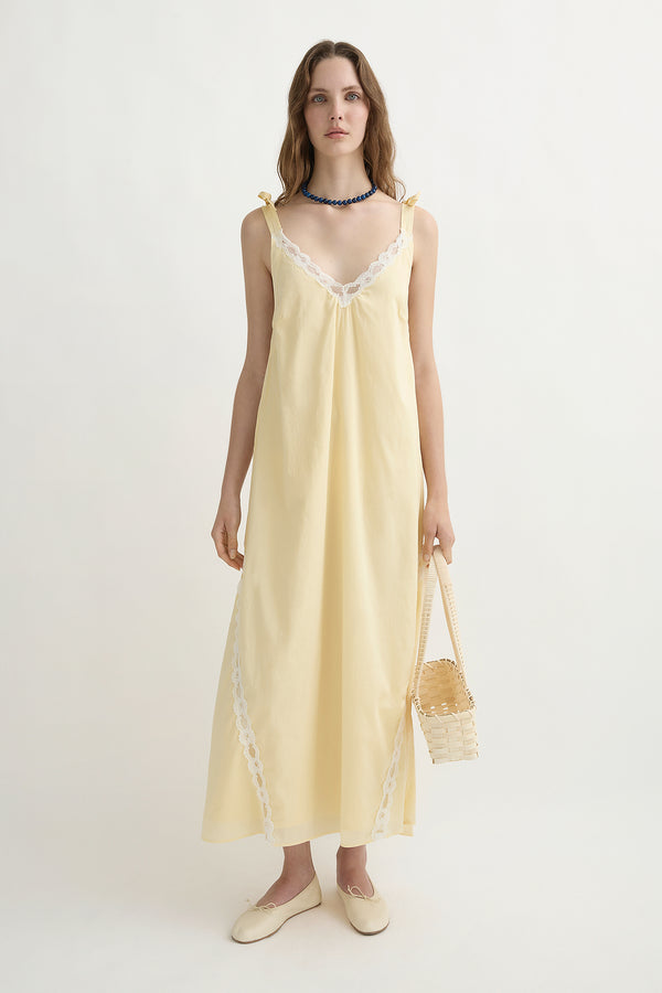 MARILYN SHIFT DRESS - LIMONCELLO