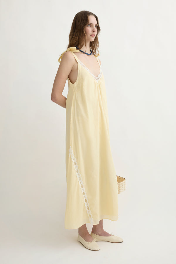 MARILYN SHIFT DRESS - LIMONCELLO