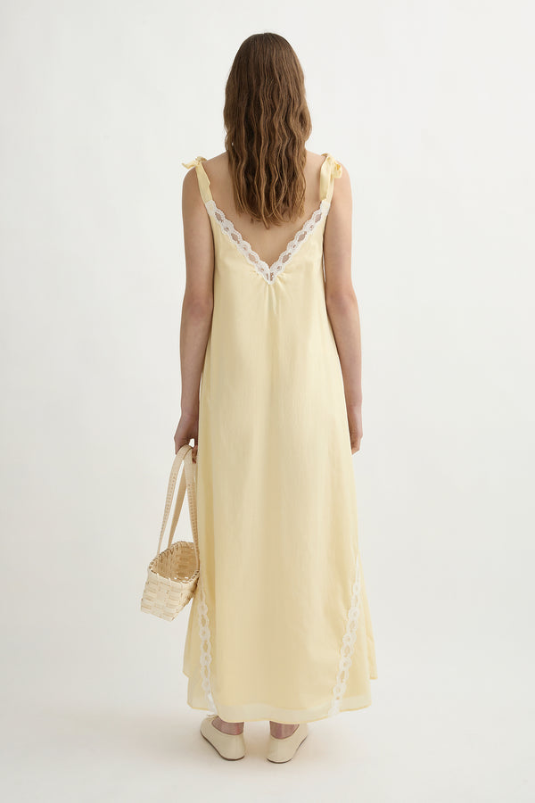 MARILYN SHIFT DRESS - LIMONCELLO