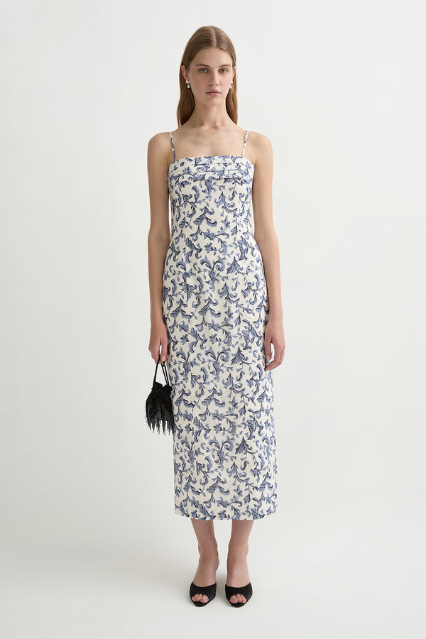 RUE DRESS - BLUE BAROQUE