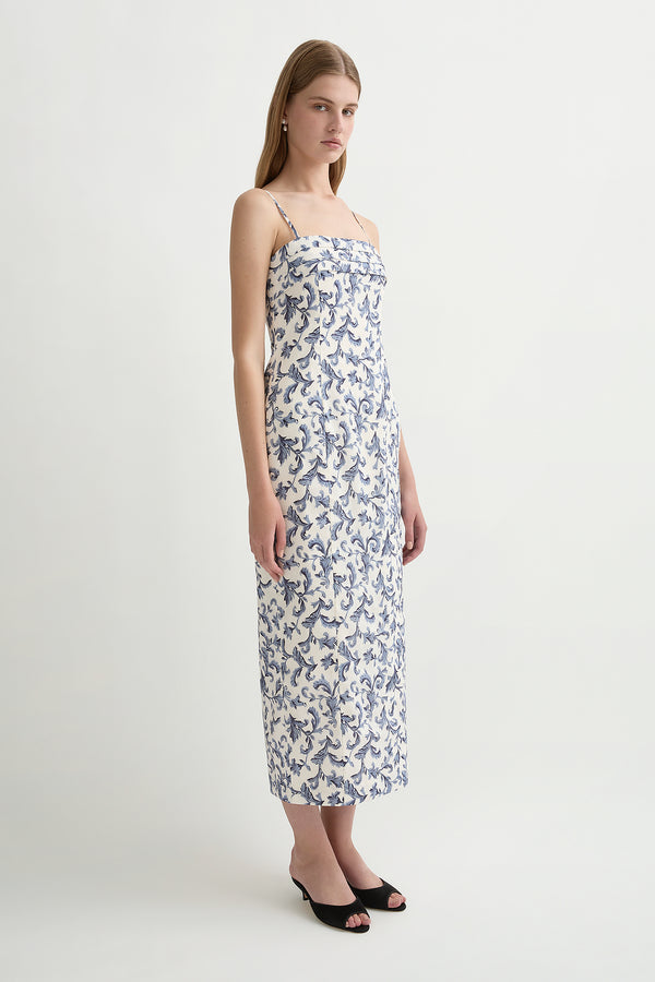 RUE DRESS - BLUE BAROQUE