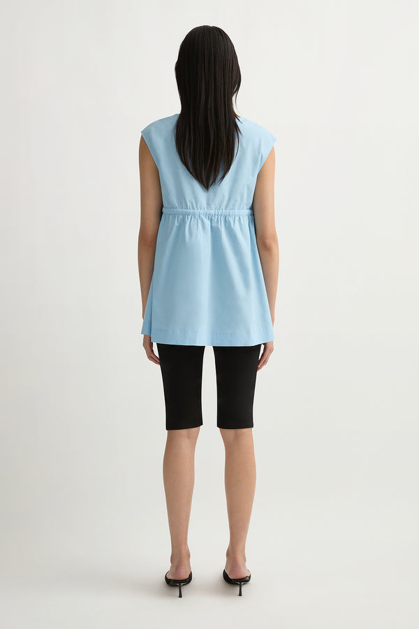 LINDIE TOP - CORNFLOWER