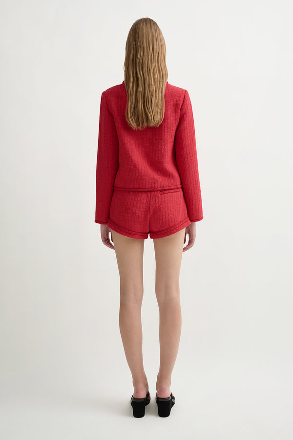 JACQUELINE JACKET - SCARLET