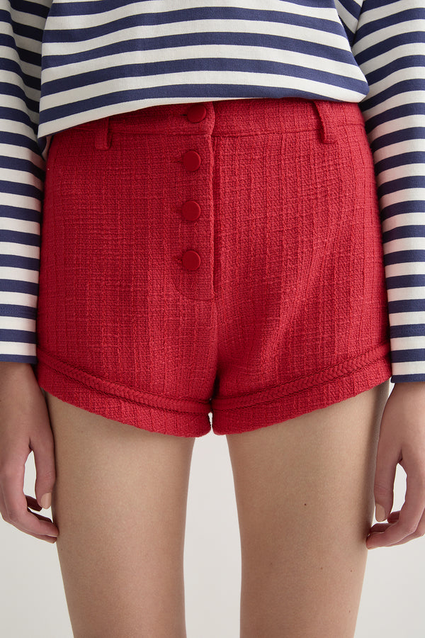 JACQUELINE SHORT - SCARLET