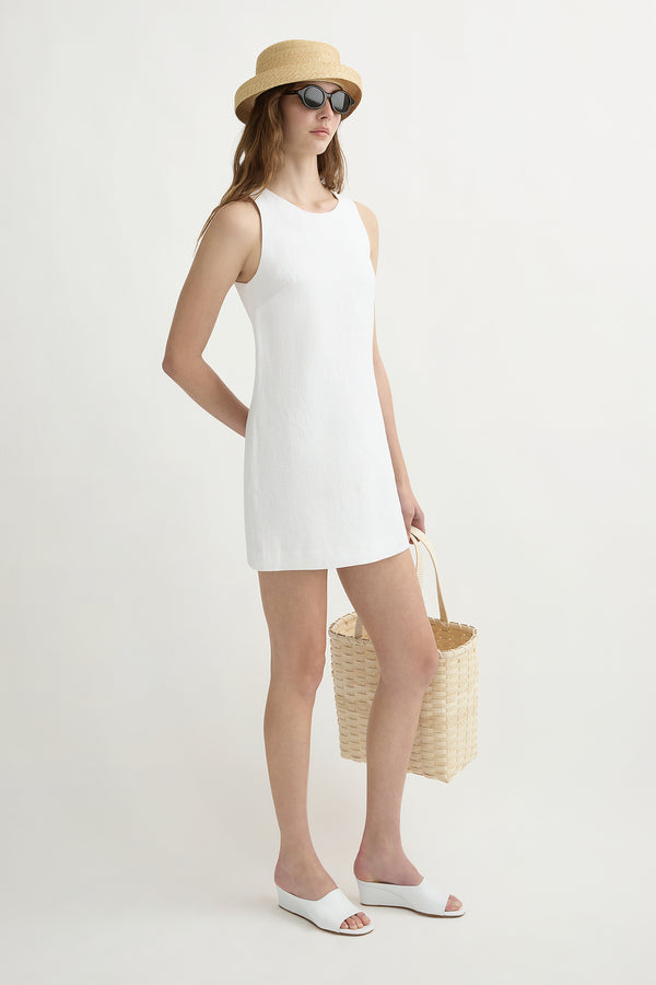 ELLEN MINI DRESS - IVORY