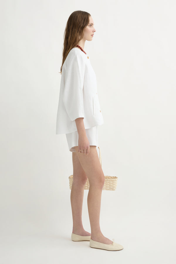 OLIVIA BLOUSE - IVORY