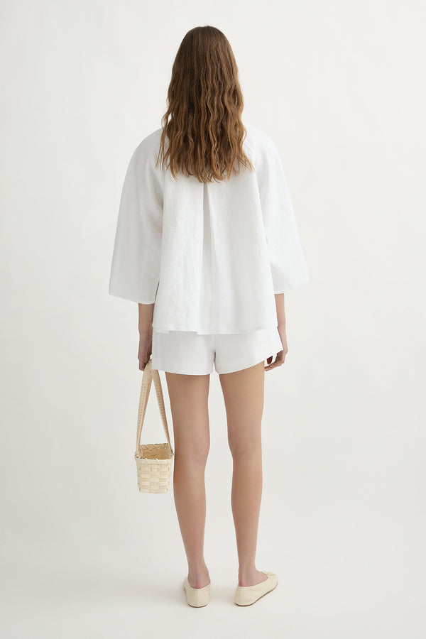 OLIVIA BLOUSE - IVORY