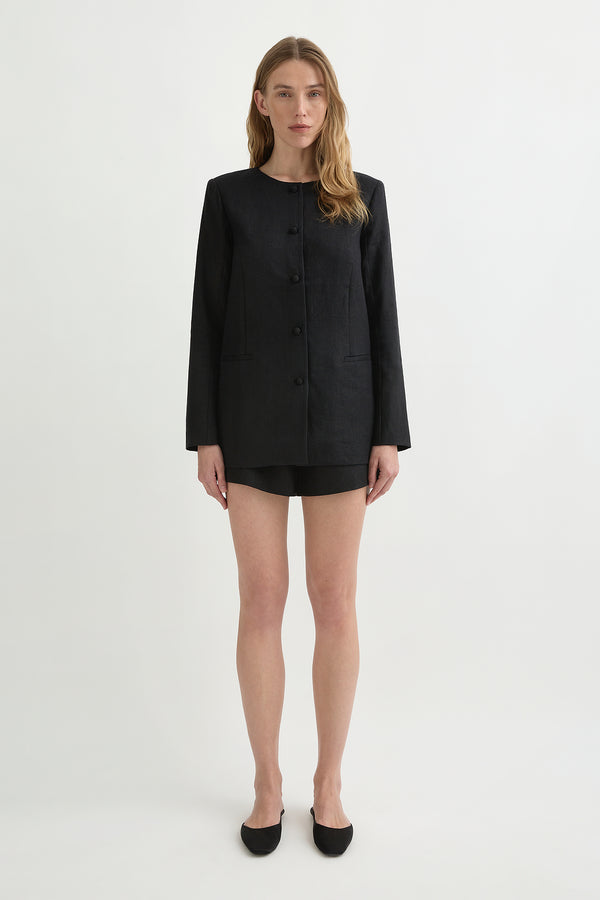 RIO SHIFT JACKET - BLACK