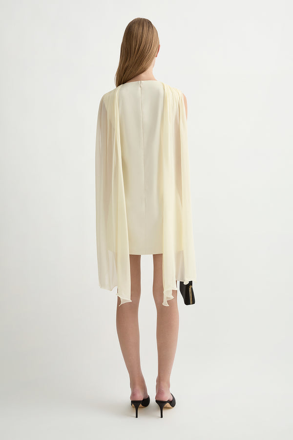 SOLENE MINI DRESS - BUTTER YELLOW