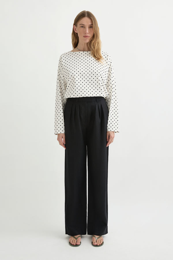 LOUIS TROUSER - BLACK