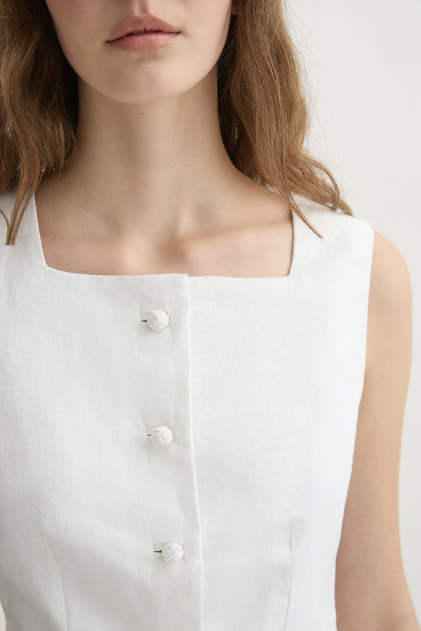RIO VEST - IVORY