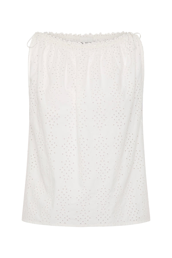 HARRIET BOAT NECK TOP