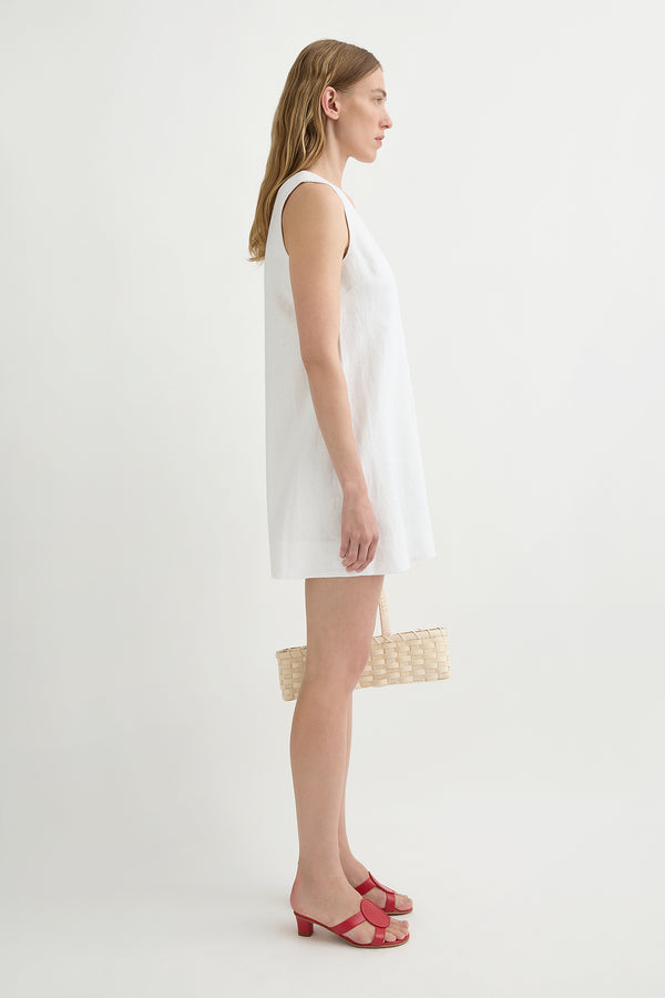 NANCY MINI DRESS - IVORY