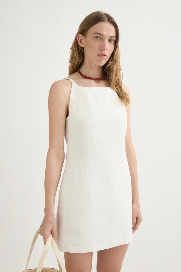 NEVE MINI DRESS - CREAM