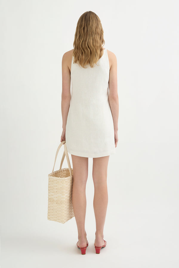 NEVE MINI DRESS - CREAM