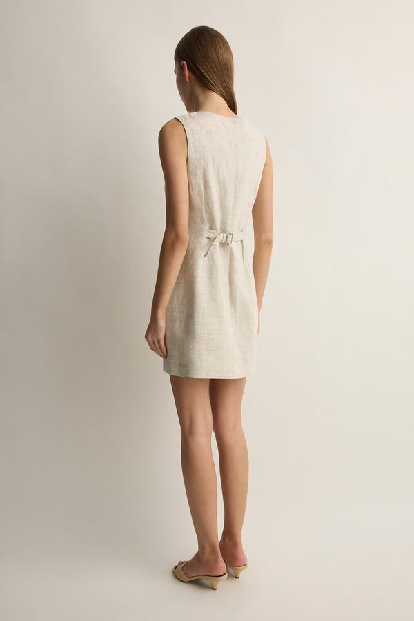 EMMA BUTTON DOWN DRESS