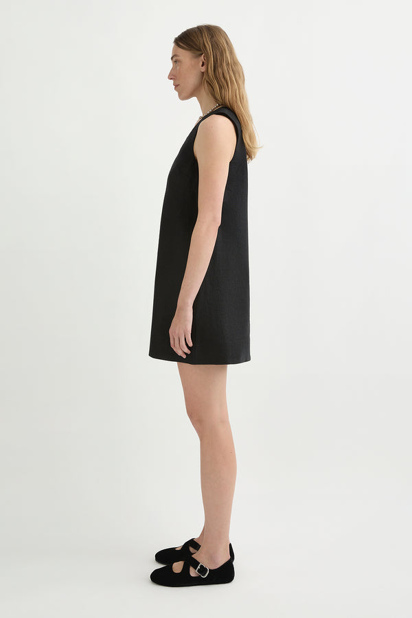 NANCY MINI DRESS - BLACK