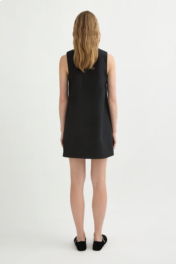 NANCY MINI DRESS - BLACK