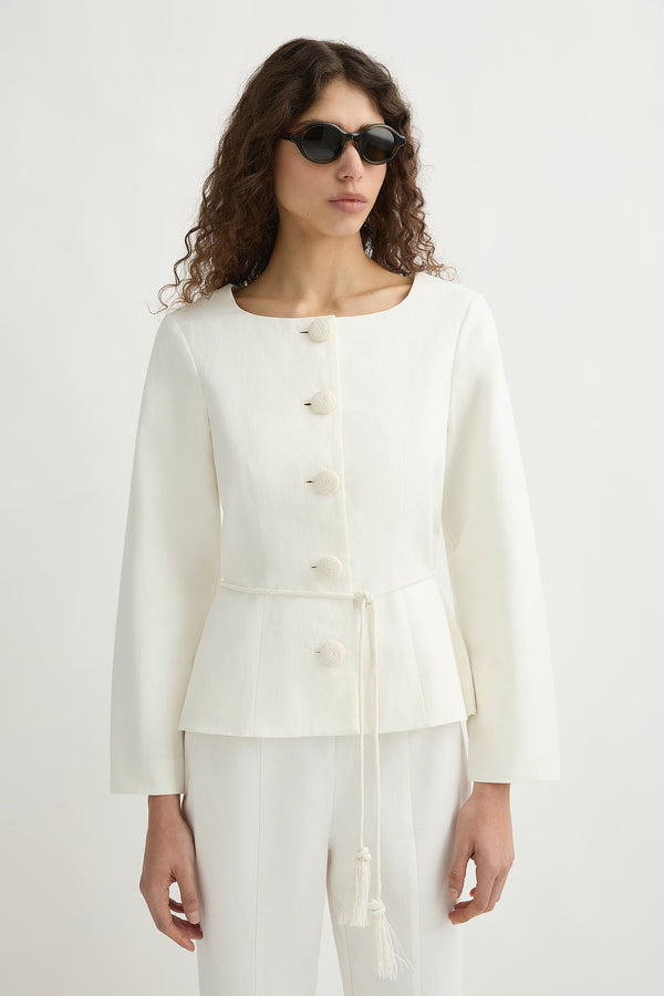 HEIDI JACKET - IVORY