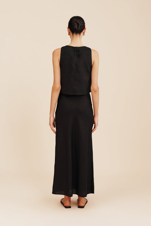 AURORA SKIRT - BLACK