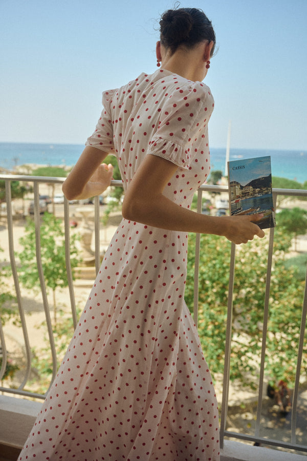 PALOMA DRESS - PETITE POLKA DOT