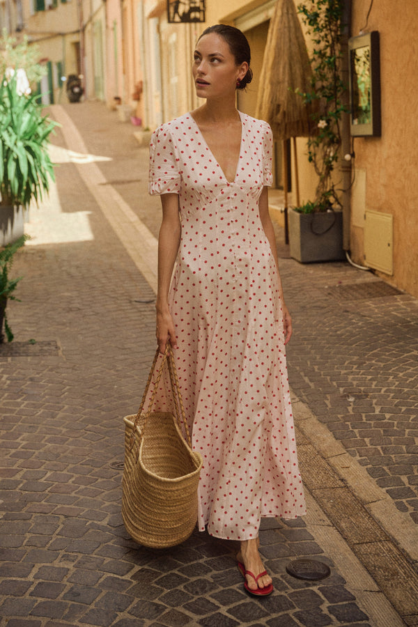 PALOMA DRESS - PETITE POLKA DOT