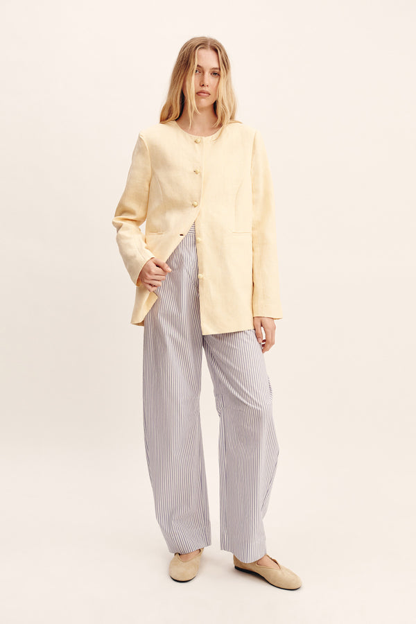 RIO SHIFT JACKET - DUSTY CITRON