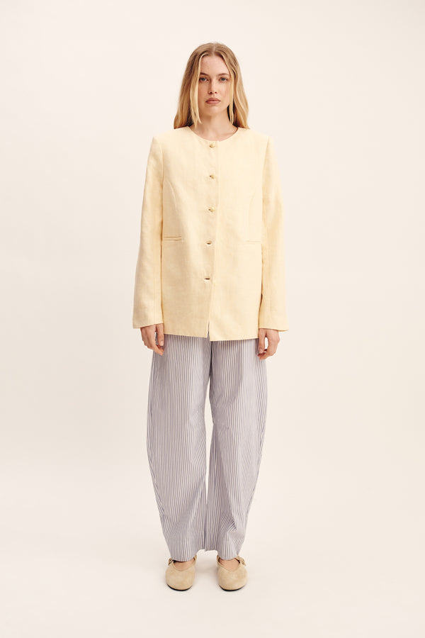 RIO SHIFT JACKET - DUSTY CITRON