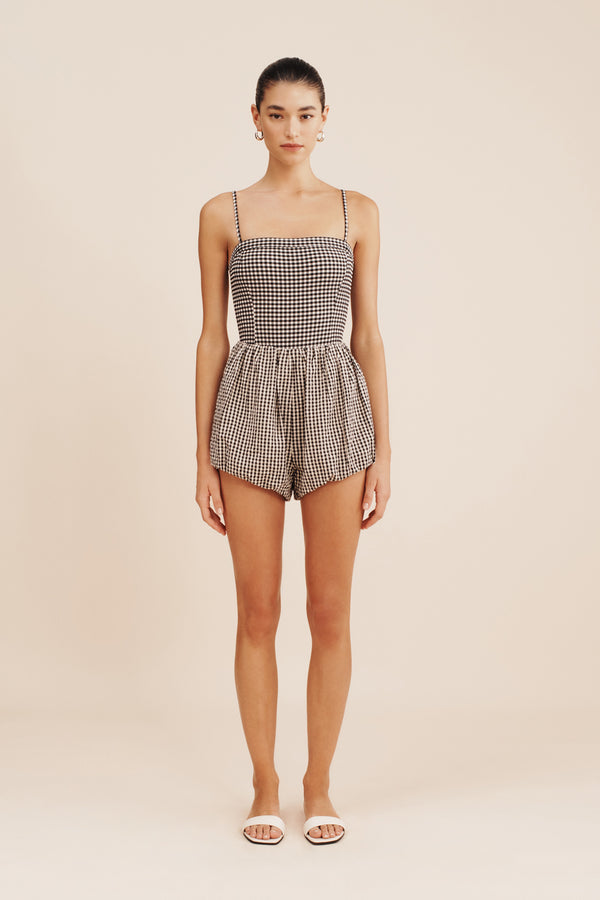 AURELIA SHORT - GINGHAM