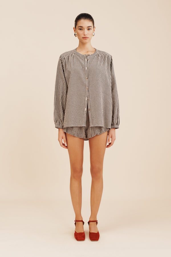 MIRA SHIRT - GINGHAM