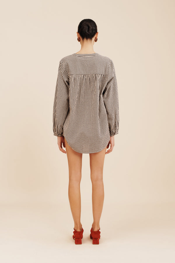 MIRA SHIRT - GINGHAM