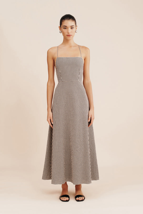 LORI DRESS - GINGHAM