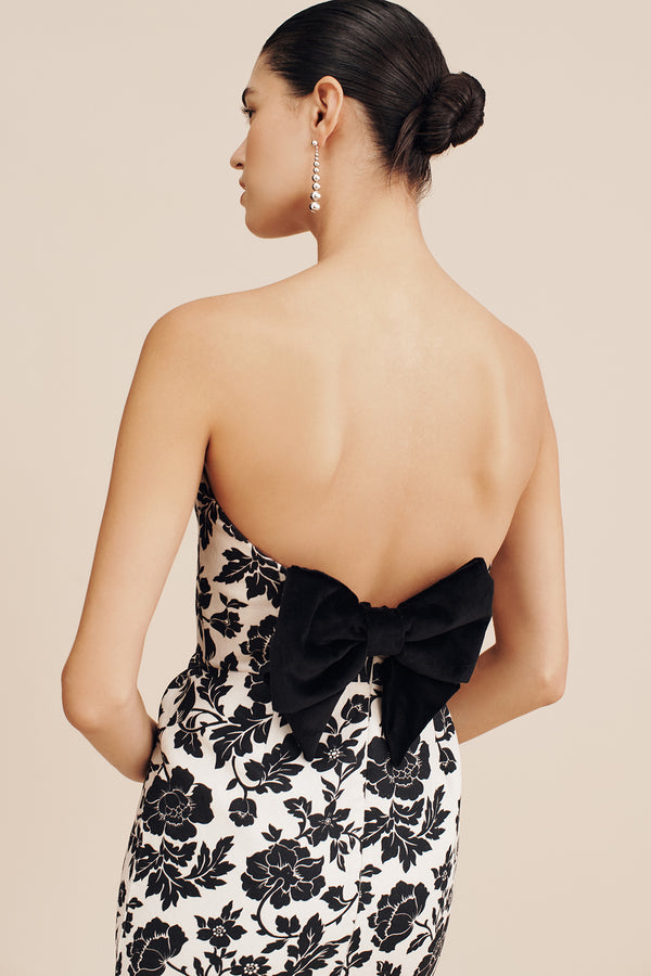 ROMEO DRESS - NOIR BLOOM