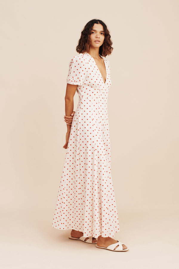 PALOMA DRESS - PETITE POLKA DOT
