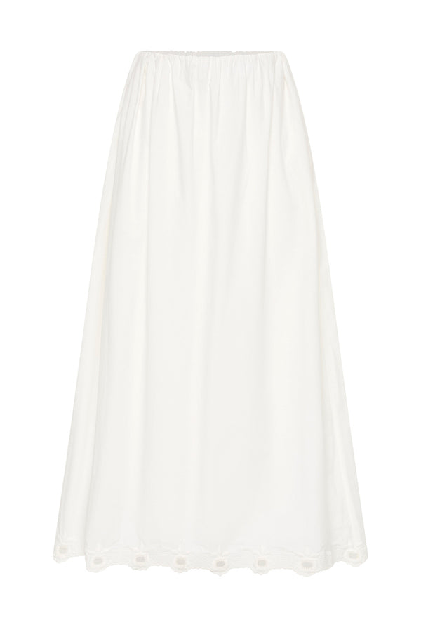 ANTOINETTE SKIRT - VINTAGE WHITE